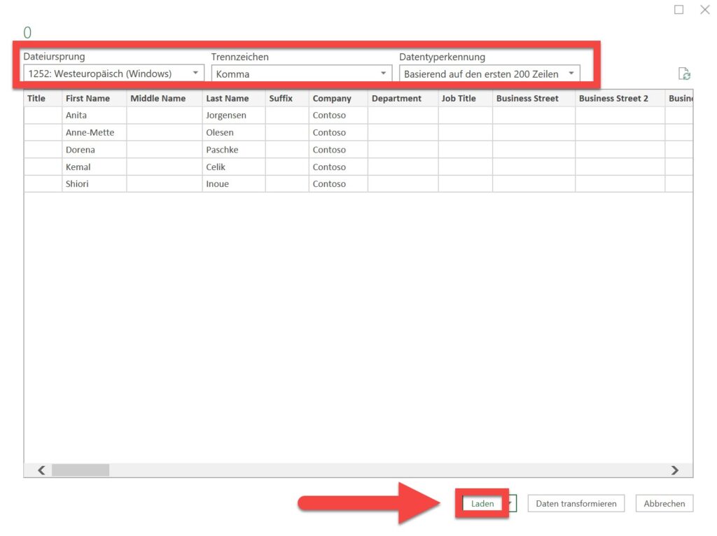 Eine Csv Datei In Excel Importieren Aweb Informatik Anleitung