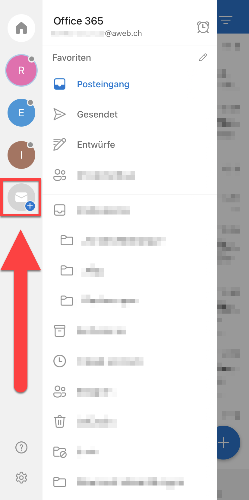 Outlook App Auf Ios Geteiltes Postfach Hinzuf Gen Aweb Informatik